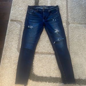 American Eagle Skinny Jeans Used length is long